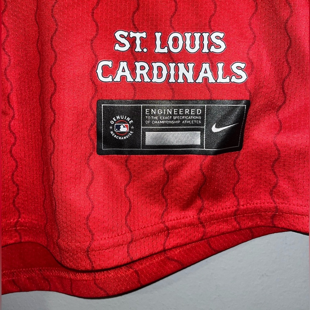 St. Louis Cardinals Nike MLB Paul Goldschmidt 2024 City Connect Baseball Jersey - Picture 8 of 8